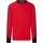 Hakro Sweatshirt Contrast ECO #549 Gr. 2XL rot/schwarz
