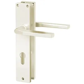 BASI Langschild-Garnitur Alu F2 grau