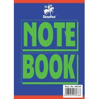 Staufen Kollegblock NoteBook A6 160 Blatt kariert Packung mit 3 Stück