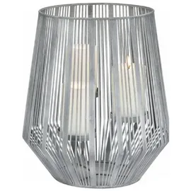 Lambert Windlicht Laterne Windlicht Shinyuku Laterne/Windlicht, kleinEisen pulverbeschichtet zementgrau