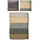 Traumschlaf Kansas Gestreift Braun 155 x 220 cm + 80 x 80 cm