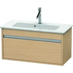 Duravit Ketho Waschtisch-Unterschrank KT642303030 80 x 38,5 cm, Eiche natur, 1 Auszug, wandhängend