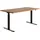 TOPSTAR Schreibtisch E-Table Buche / Schwarz