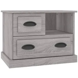 vidaXL Nachttisch Grau Sonoma 60x39x45 Cm Vidaxl