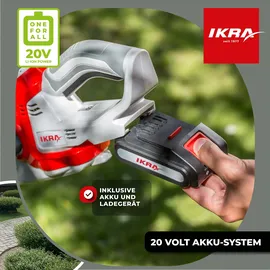 IKRA IAHS 20-1 54 cm inkl. 2 x 20V 2,5 Ah