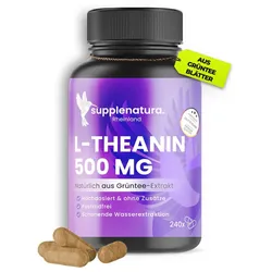 supplenatura® L-Theanin Pure - Kapseln - 500mg Tagesdosis 240 St