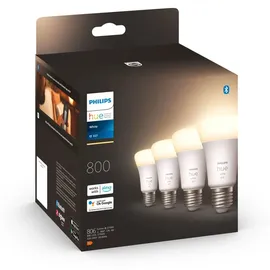 Philips LED-Birne 871951431914100 9W E27 warmweiß 4 St.