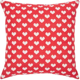 PAD Kissenbezug HEART 45 x 45 cm Rot