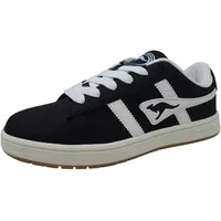 KangaROOS K-CA AD Pimp Sneaker, Jet Black/White, 41