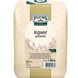 Fuchs Ingwer gemahlen Gewürz, 1,0 kg
