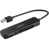 Sandberg Kartenleser (MS, MMC, SD, TransFlash, microSD, SDHC, SDXC) - USB 3.0