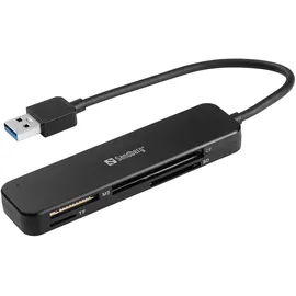 Sandberg Kartenleser (MS, MMC, SD, TransFlash, microSD, SDHC, SDXC) - USB 3.0