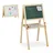 Relaxdays Standtafel Kinder mit Whiteboard 77 cm x 39 cm x 44,5 cm