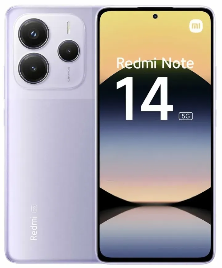 Smartphone Xiaomi REDMI NOTE 14 8 GB RAM 256 GB Purpur Lavendel 6,67