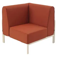 Oviala Ecksessel modulare Gartenmöbel orange