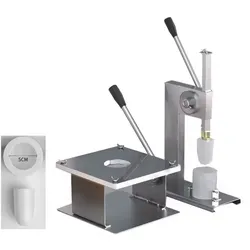 Bao / Dim Sum / Metall-Knödel-Versiegelungsmaschine + Metallpresse mit kleiner Form 10-25g Teig