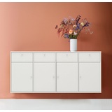Hammel Furniture Sideboard »Mistral, Hochwertig Schrank, hängend/stehend montierbar«, weiß , 69108802-0 B/H/T: 177 cm x 80 cm x 42 cm,