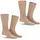 Kunert Comfort Cotton Socken 2er Pack Beige 39-42