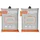 Siena Garden AquaShield Tragetasche 125 x 32 x 50 cm Hellgrau