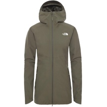 The North Face Hikesteller Parka Shell Jacket Grün, Damen Regenjacke, Größe S - Farbe New Taupe Green