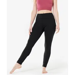 Yoga Leggings Damen - Premium schwarz rauchschwarz L (W33 - L31)