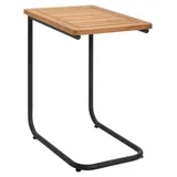 Dehner Beistelltisch 55 x 47 x 35 cm Schwarz/Braun