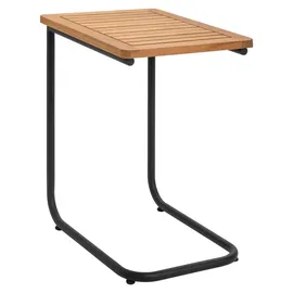 Dehner Beistelltisch 55 x 47 x 35 cm Schwarz/Braun