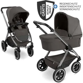 ABC-Design ABC Design Kombi-Kinderwagen Samba 2 inkl. Babywanne - Braun