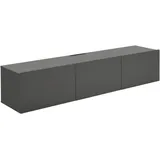 hom'in Hom`in TV-Hängelowboard 180 180x36,7x42 cm Anthrazit MDF