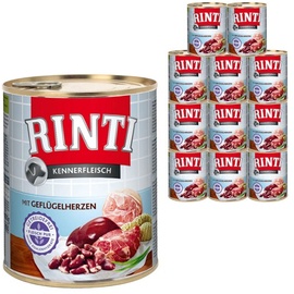 Rinti Kennerfleisch Geflügelherzen 12 x 800 g