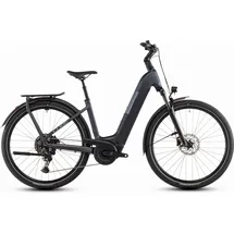 Cube Kathmandu Hybrid ONE 800 28 Zoll RH 62 cm Easy Entry metallicgrey´n´grey