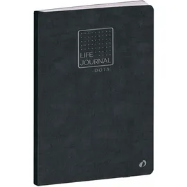 Quo Vadis Life Journal21 Slim Dot schwarz: Life Journal