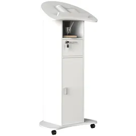 VCM my office Stehpult Redola weiß