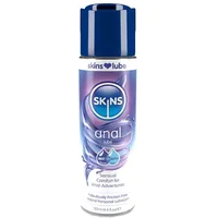 SKINS Condoms Skins *Anal* Sensual Comfort for Anal Adventures, Hybrid-Gleitgel 0,13 l Gleitmittel