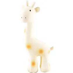 TIKIRI 8596008 Rassel Giraffe Naturkautschuk