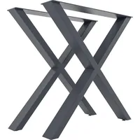 CLP Schreibtische Tischbeine Swift , Vierkantprofil, Metall, DIY ,