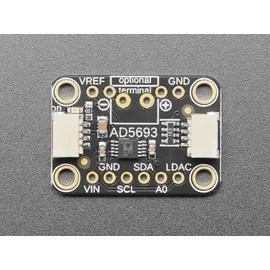 Adafruit AD5693R Breakout Board, 16-Bit DAC with I2C Interface,