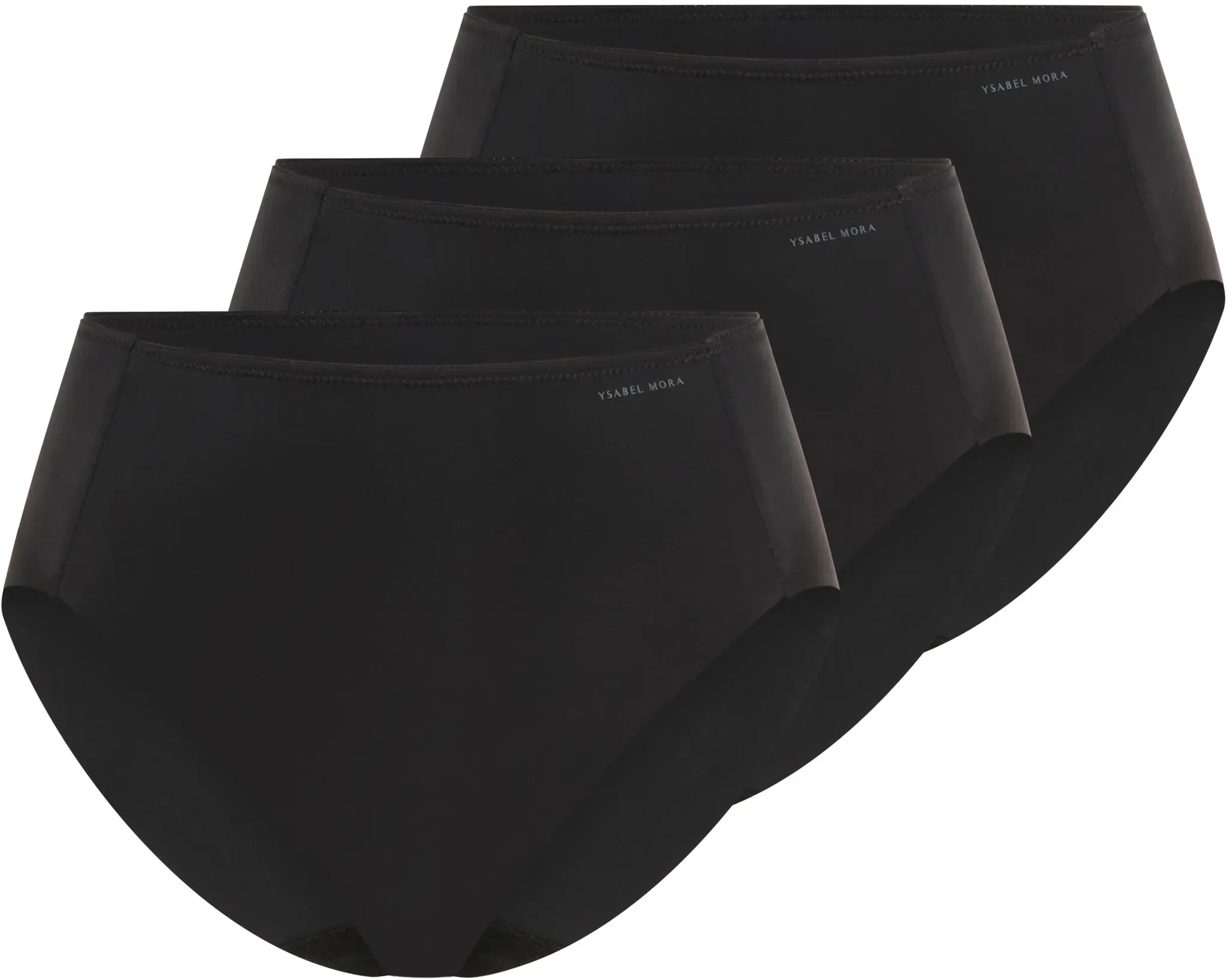 Shapingslip YSABEL MORA, Damen, Gr. M, schwarz, Obermaterial: 75% Polyamid, 25% Elasthan, unifarben, Unterhosen, aus verstärktem Material und mit bedeckter Passform