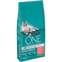 9,75kg Adult Lachs & Vollkorngetreide PURINA ONE Trockenfutter für Katzen