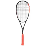 Head Squashschläger Radical 135 X (135g/kopflastig) 2026 graphitgrau/orange - besaitet grau