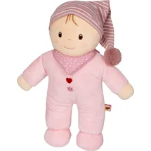 Die Spiegelburg 18588 Schmusepuppe, rosa - BabyGlück,
