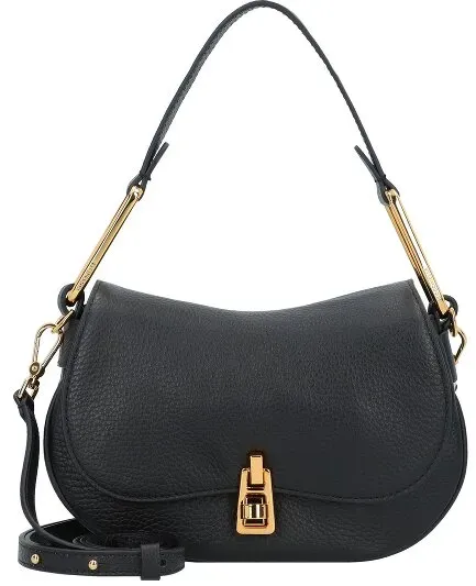 Coccinelle Magie Handtasche Leder 22 cm  schwarz