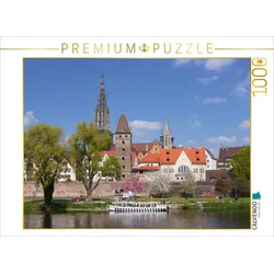 CALVENDO Puzzle CALVENDO Puzzle Ulm an der Donau 1000 Teile Lege-Größe 64 x 48 cm Foto-Puzzle Bild von Kattobello, 1000 Puzzleteile