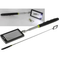 ChiliTec Teleskop Inspektion Spiegel mit LED Beleuchtung bis 88 cm