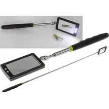ChiliTec Teleskop Inspektion Spiegel mit LED Beleuchtung bis 88 cm
