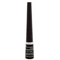 Rimmel London Exaggerate Liquid Eye Liner 001 black
