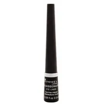 Rimmel London Exaggerate Liquid Eye Liner 001 black