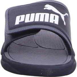 Puma Royalcat Comfort Slide Schwarz/Castlerock Weiß 49,5
