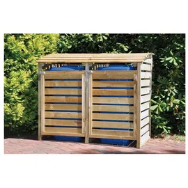 Tetzner & Jentzsch Mülltonnenbox HENRI 150 x 90 x 120 cm grün