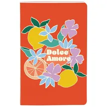 Clairefontaine 8x Dolce Amore, Notizheft 9x14cm 48 Bl, liniert, sortiert 116262C